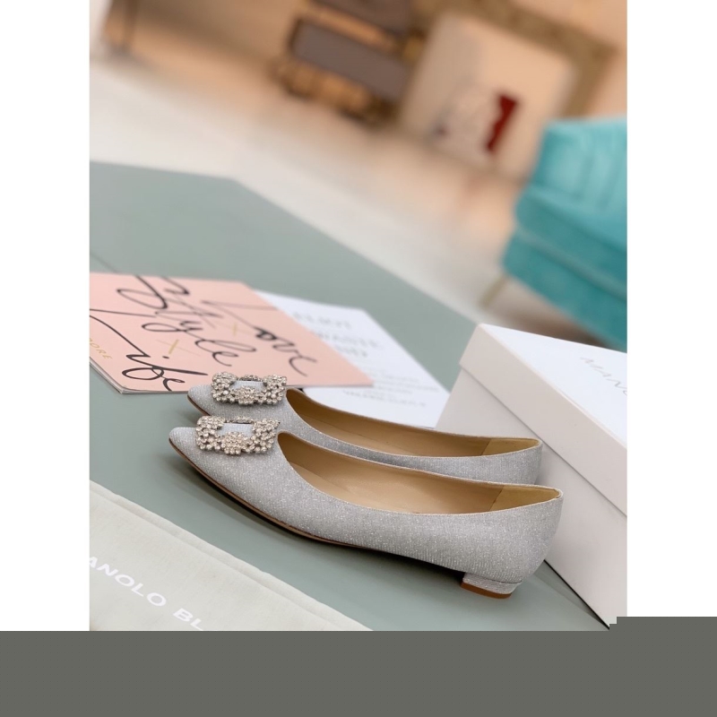Manolo Blahnik flat shoes